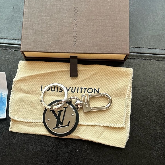 Louis Vuitton Silver Keychain